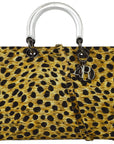 Christian Dior 1999 Cheetah Large Lady Dior Bag