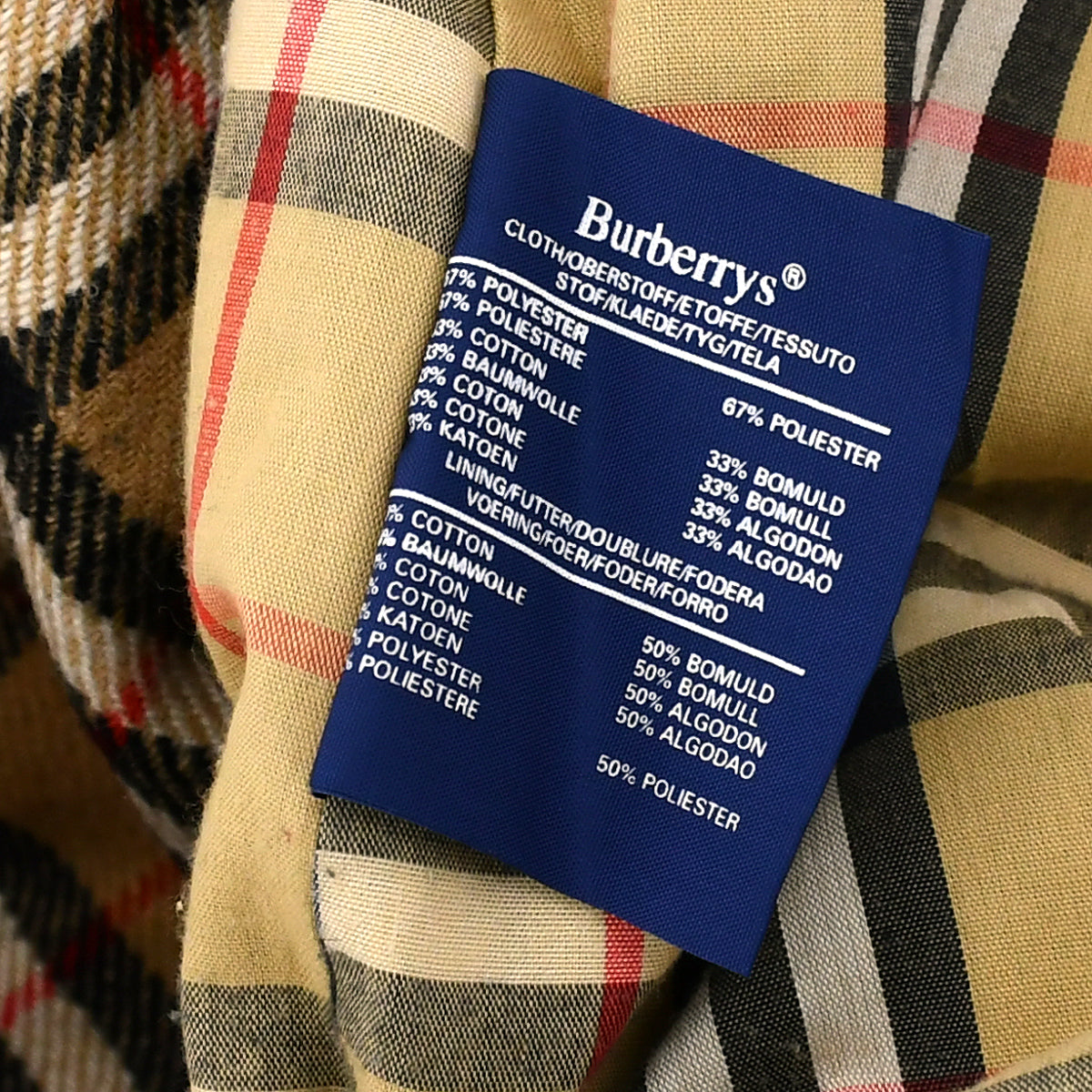 Burberrys Trench Coat Beige 