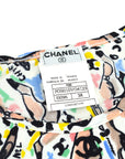 Chanel spring 1995 shoe-print cropped top 