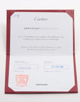 Cartier Etansel du Cartier Full Ethanity Diamond Ring 750 (PG) 1.8g 51 NOW