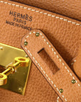 Hermes 2006 Natural Vache Liegee Birkin 35 Handbag