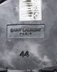 Saint Laurent  Leather Shoes 44 Men Black 584727 Wing Chip