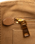 Prada Canapa Mini Handbag Shoulder Bag 2WAY 1BG439 Brown Canvas  Prada