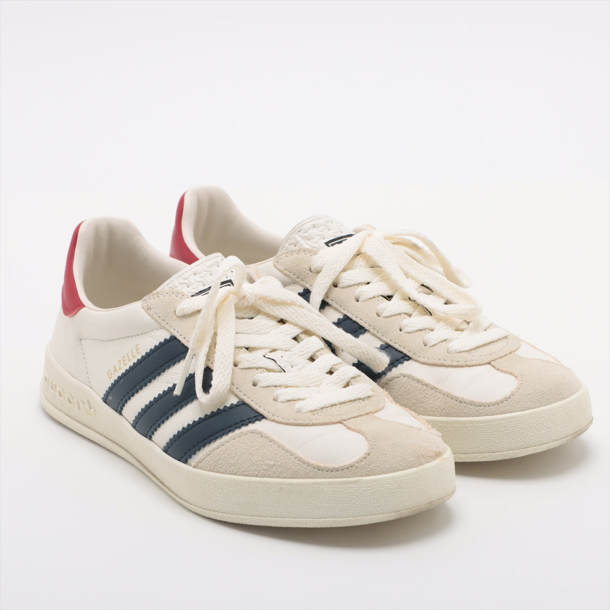 Gazelle retailer leather trainers