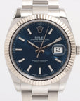 Rolex D-Just 126334 SSWG AT Blue  Oester Bracelet OEM