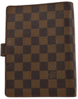 Louis Vuitton Damier Agenda MM Notebook Cover R20240 Small Good