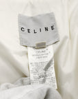 Celine Zip Up Jacket White 