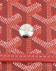 Goyard Red Plumet Shoulder Bag Pochette Wallet