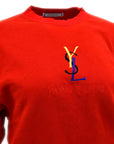 Yves Saint Laurent Sweatshirt Red 