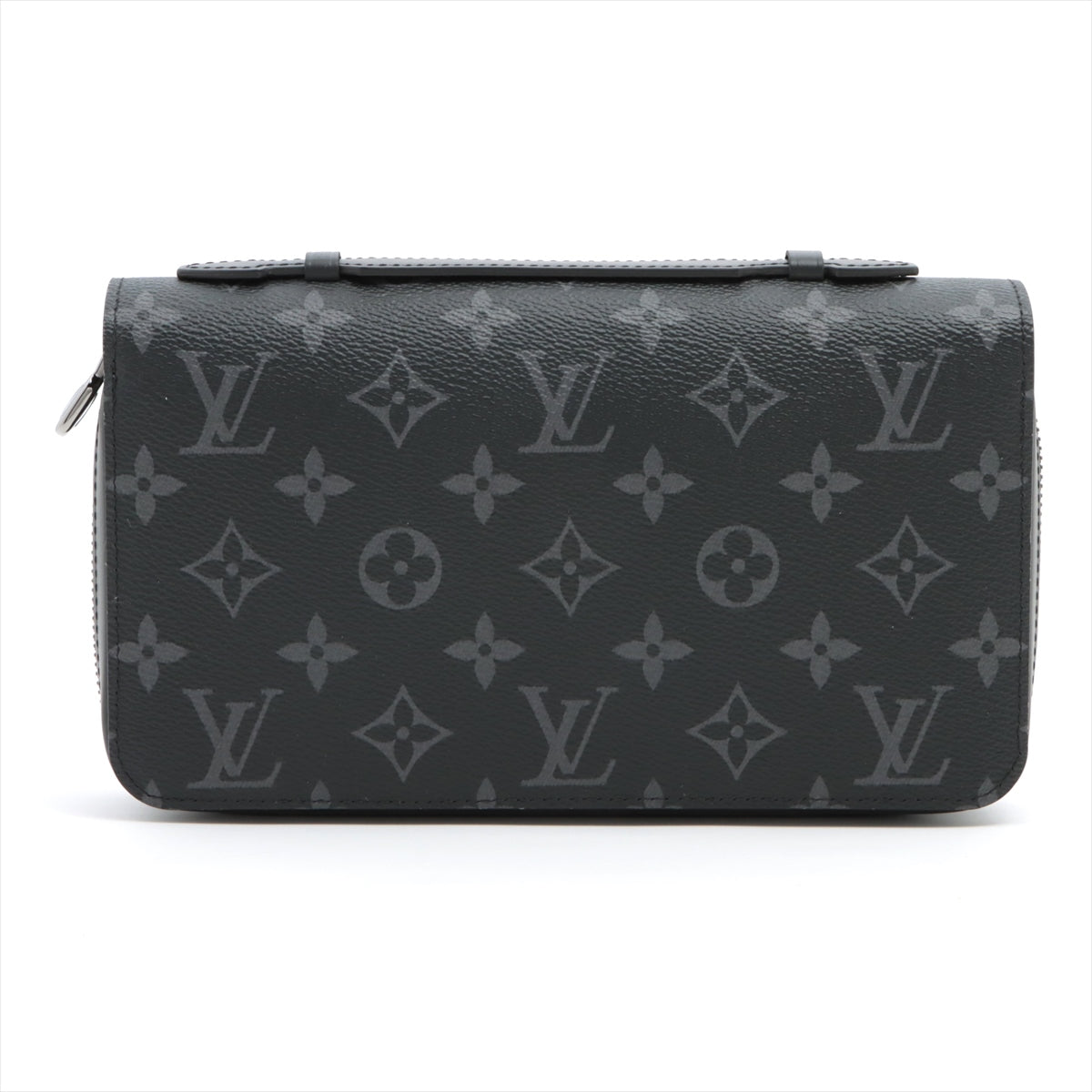 Louis Vuitton monogram zipper XL M61698 black round zipper wallet reac –  Fashionia