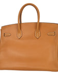Hermes 2006 Natural Vache Liegee Birkin 35 Handbag