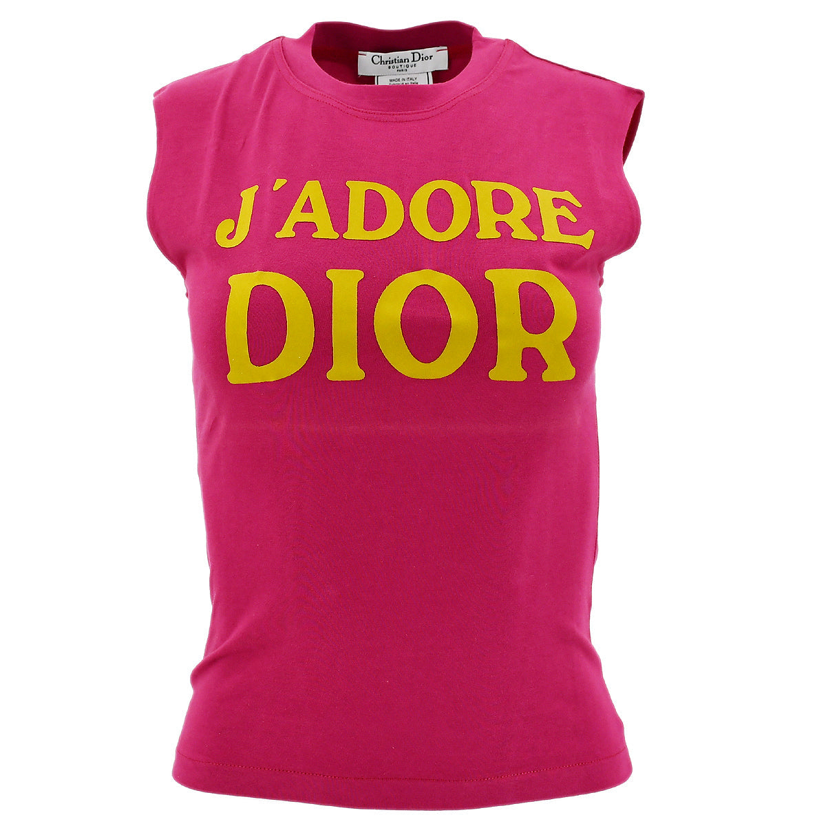 Christian Dior 2002 John Galliano J&#39;Adore Dior tank top 