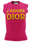 Christian Dior 2002 John Galliano J'Adore Dior tank top 