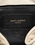 Saint Laurent Mini Nonerita YSL Logo Chain  Shoulder Bag 672738 Beige   Saint Laurent