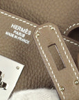 Hermes 2012 Etoupe Clemence Birkin 35