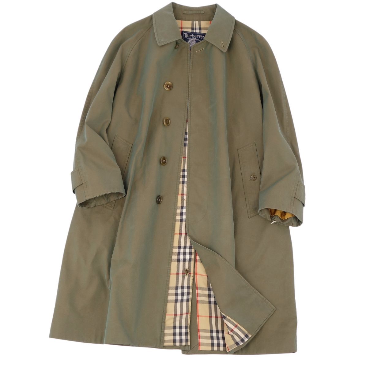 Men's Burberry Trench Coat Small Green