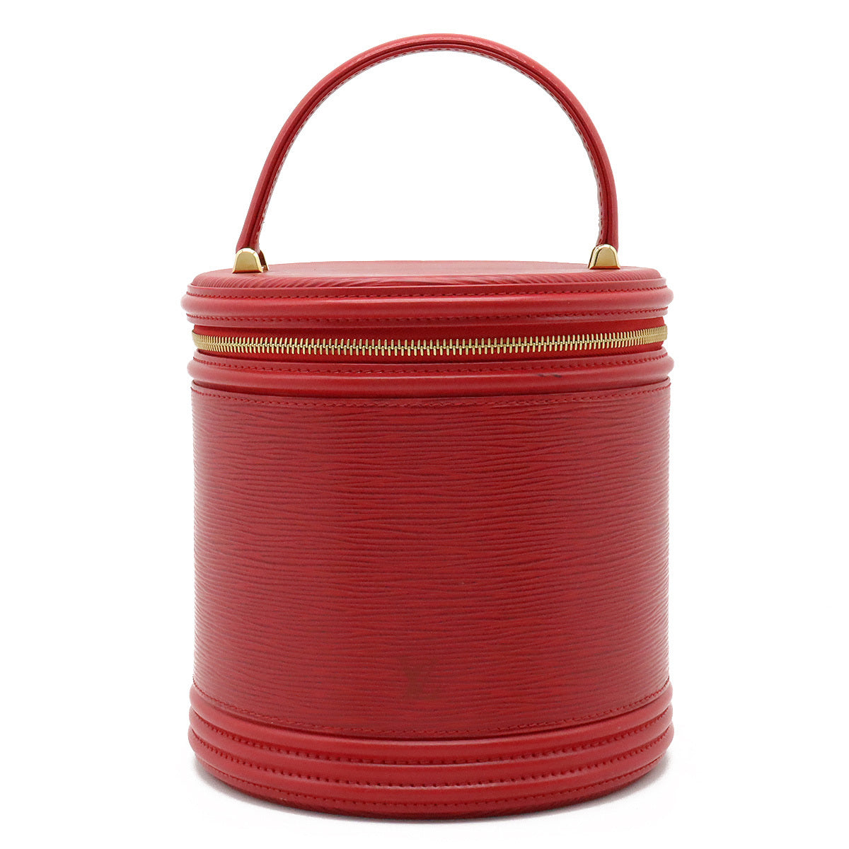 Louis Vuitton Louis Vuitton Cannes Red Epi Leather Vanity Hand Bag