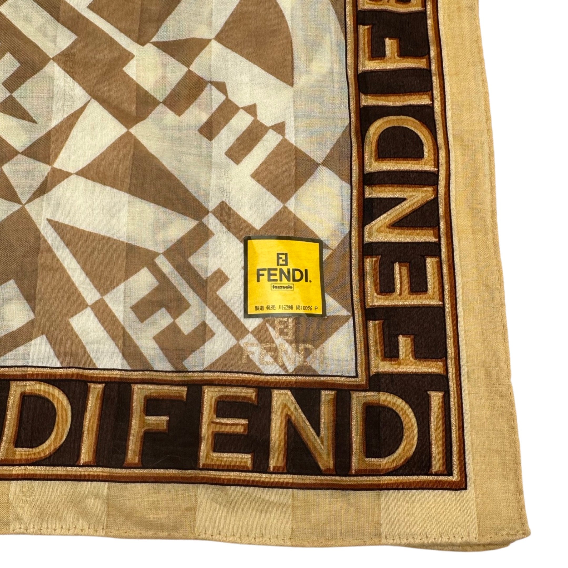 Fendi Monogram Scarf – Timeless Vintage Company