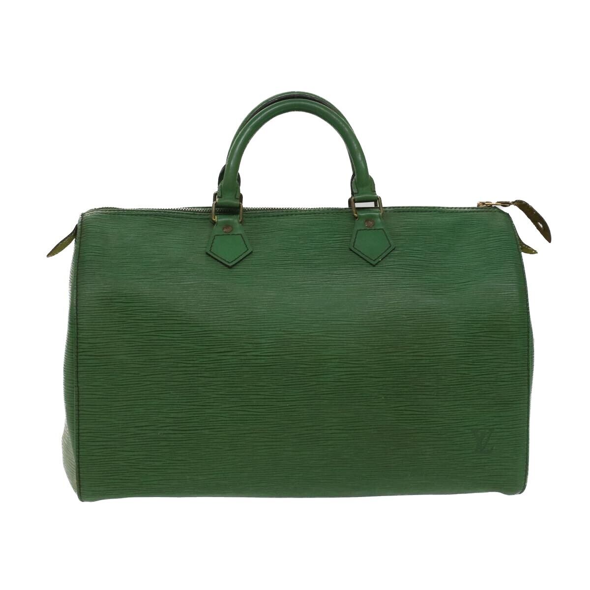 Louis Vuitton Borneo Green Epi Leather Alma PM Bag