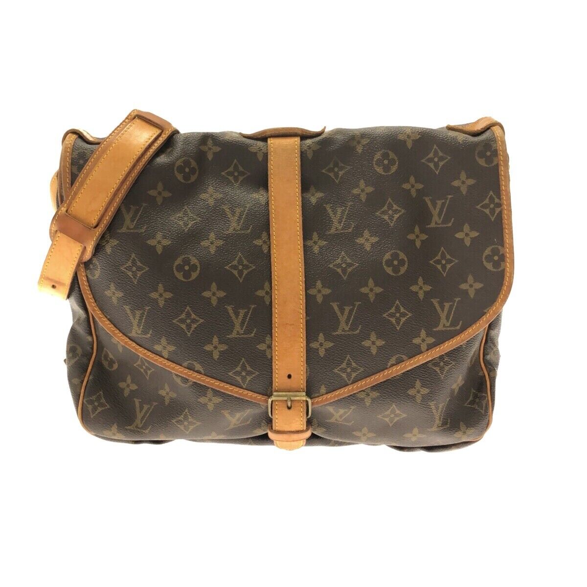Louis Vuitton 'saumur 35' Shoulder Bag in Brown