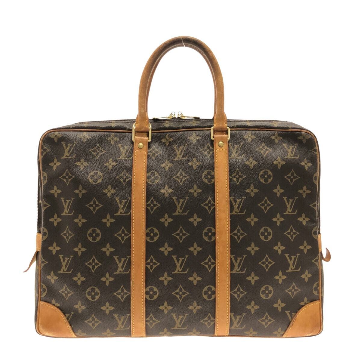 LOUIS VUITTON Porte Documents Voyage Business Briefcase Hand Bag