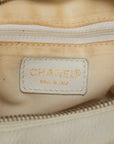 Chanel Matrace Cocomark Chain Tattoos Bag White Caviar Skin Lady Chanel