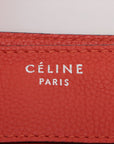 Celine Luggage Micro- Handbag Orange Lagoon