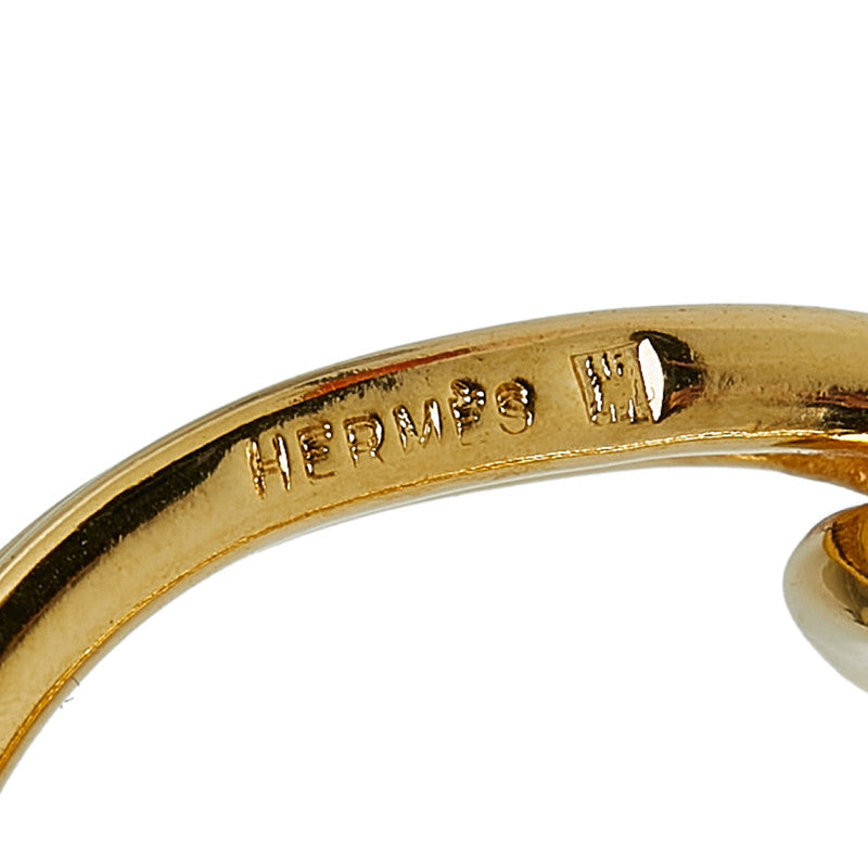 Hermes Atame Scarf Ring Gold  Ladies Hermes