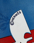 Hermes Carré 90 Le Carnaval de Venise Venice Carnival Scarf Blue Red Multicolor Silk Ladies Hermes