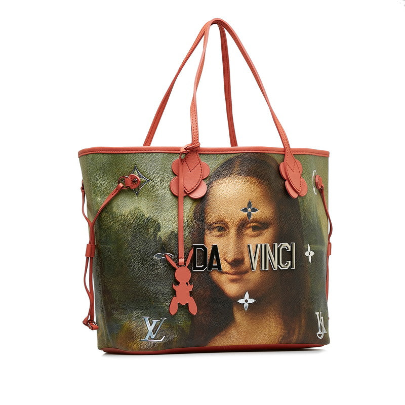 Louis Vuitton Masters Collection Da Vinci Newarf MM Tortoise Bag M43373 Poppy Petal Pink Multicolor PVC Leather  Louis Vuitton