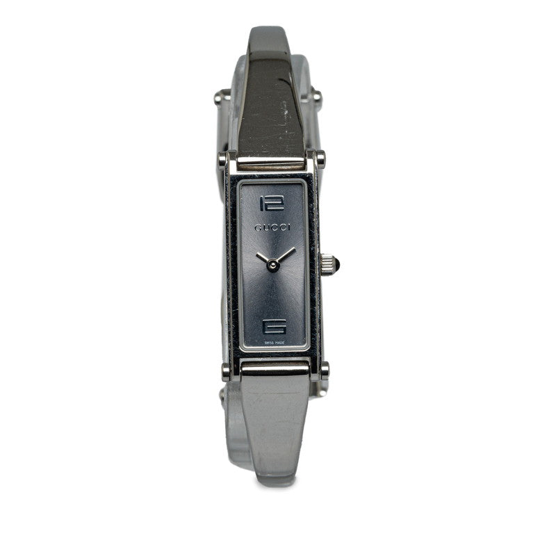 Gucci Watch 1500L Quartz Silver Signboard Stainless Steel Gucci Gucci –  Timeless Vintage