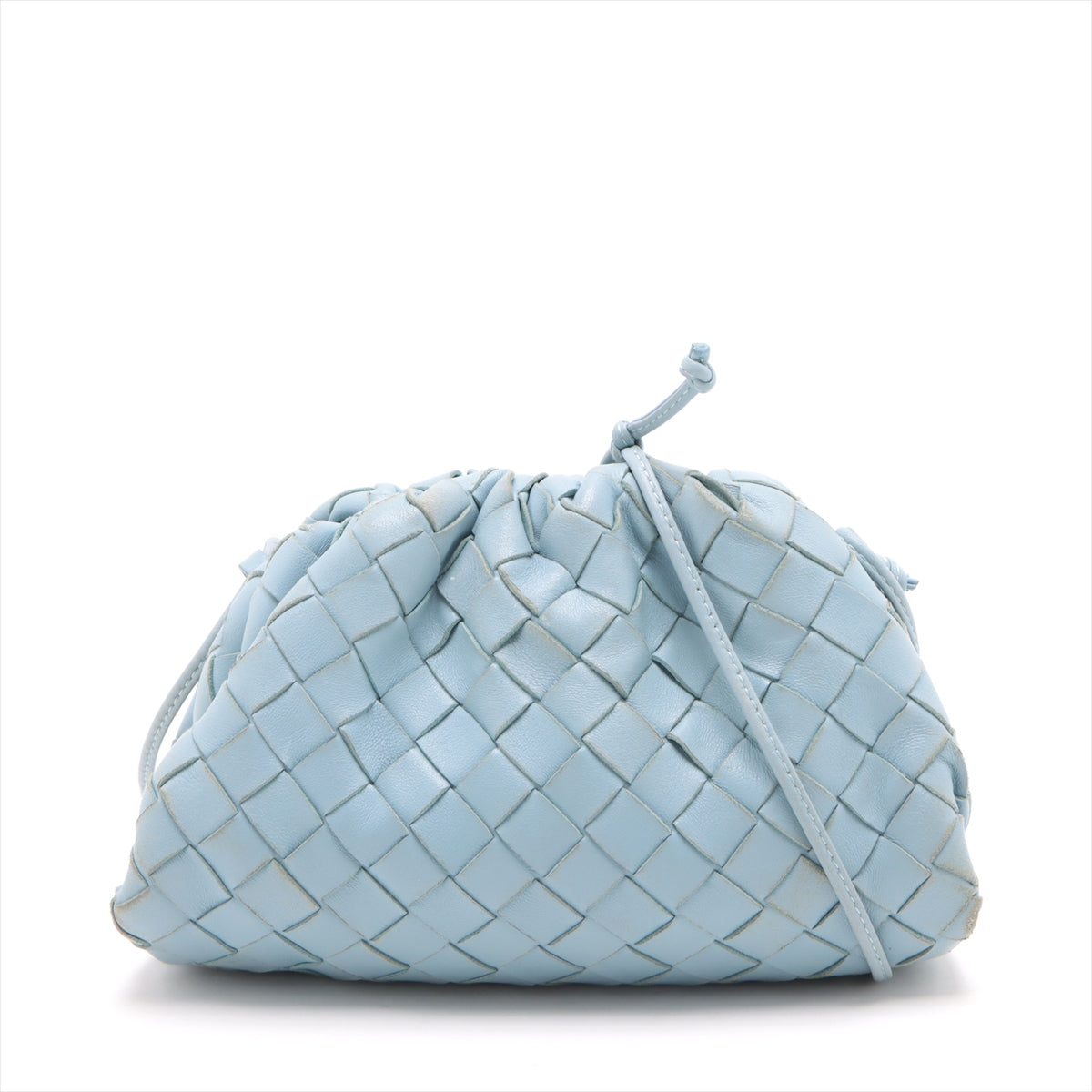 light blue bottega bag