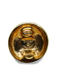 Chanel Logo Earrings Gold  Ladies Chanel