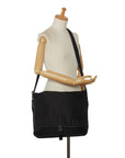 Prada Crossbody Bag V158 Black Nylon