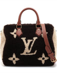 Louis Vuitton Monogram Teddy Speedy Bandouliere 25 M55422