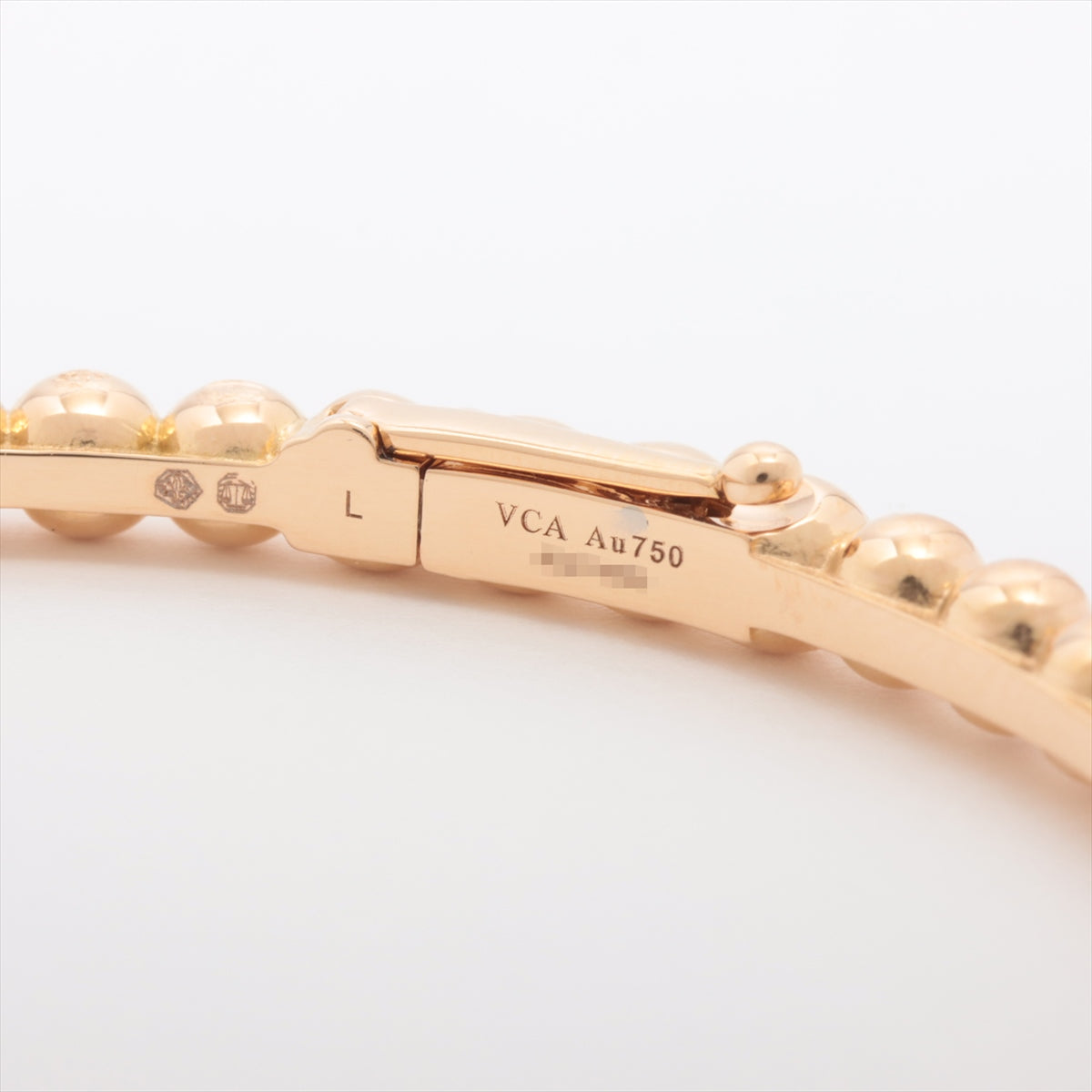 Van Cleef &amp; Arpels Golden Pearl Bracelet 750 (PG) 21.6g L VCARO95800