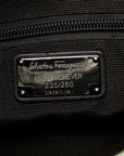 Salvatore Ferragamo Salvatore Ferragamo Marissa AB-21A439 Handbag Leather Black White