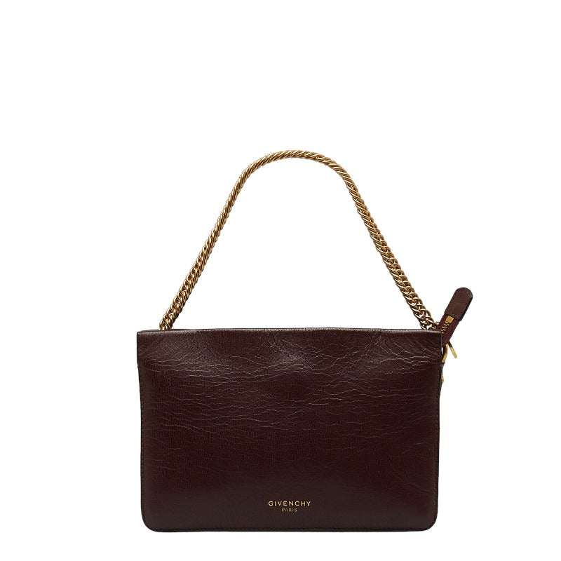 Givenchy brown leather clearance bag