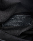 SAINT LAURENT Crossbody Bag in Canvas Leather Black