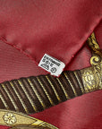 Hermes Carré 90 GRAND UNIFORME tunning Uniform Scarf Red Multicolor Silk  Hermes