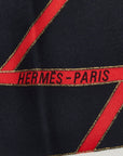Hermes Carré 90 Les feux de l'espace Fireworks of the Universe Scarf Navi Multicolor Silk Ladies Hermes