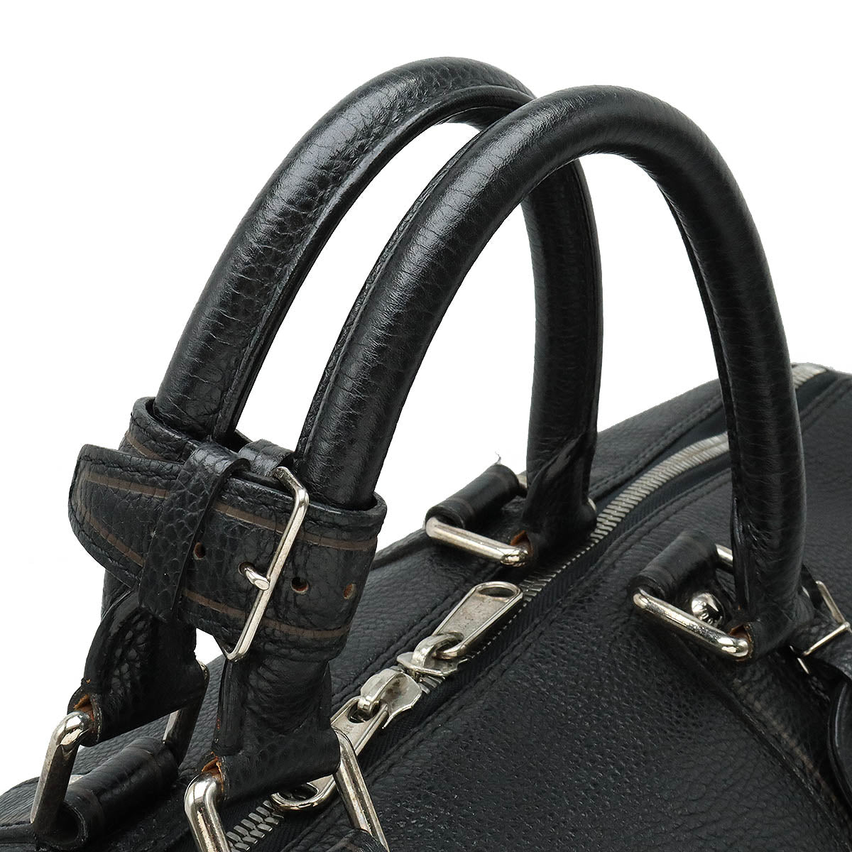 Louis Vuitton Louis Vuitton Tobacco Kypopur 50 Boston Bag Travel Bag Black M95251
