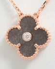 Van Cleef & Arpels Vintage Alhambra 1P Oscilian Diamond Necklace VCARP9T000