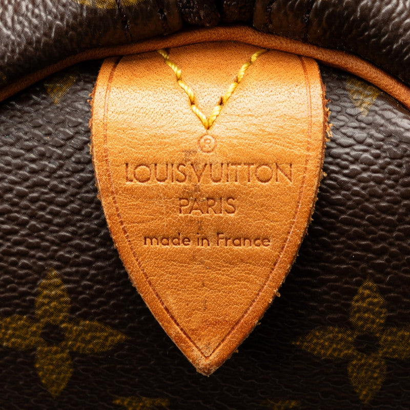 Louis Vuitton Monogram Keepall 50 Boston Bag Travel Bag M41426 Brown PVC Leather  Louis Vuitton