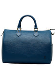 Louis Vuitton Speedy 30 in Epi Toledo Blue M43005