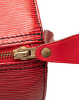LOUIS VUITTON Epi Speedy 40 Boston Bag Handbag M42987 Castilian Red Ladies