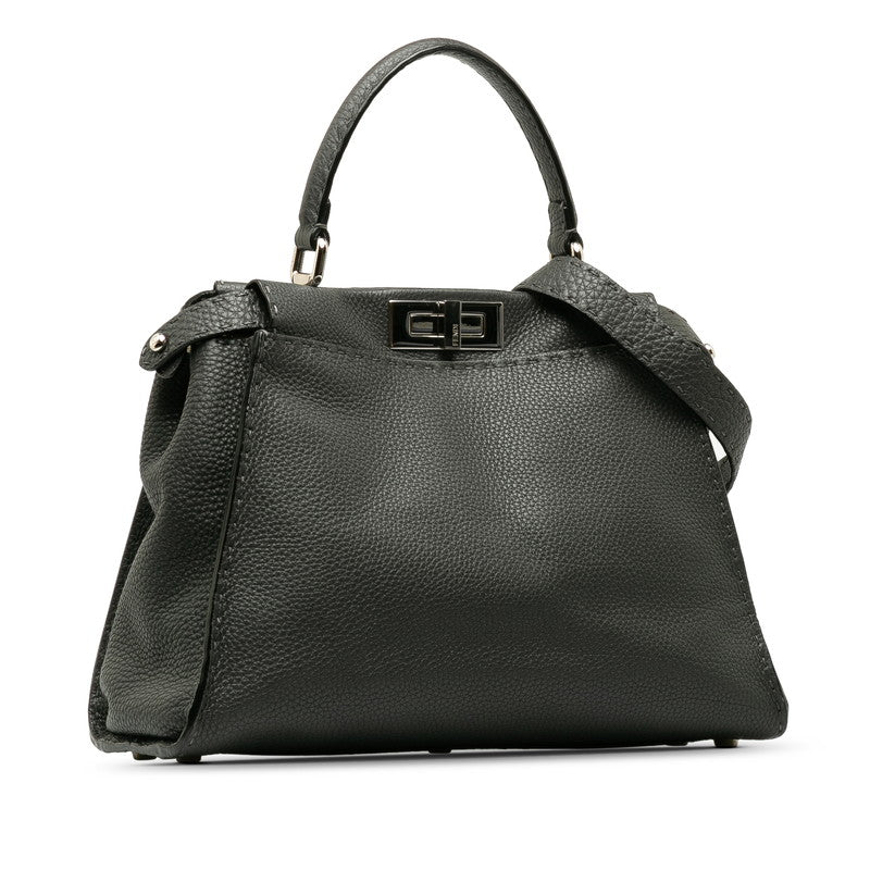 Fendi peekaboo clearance gray