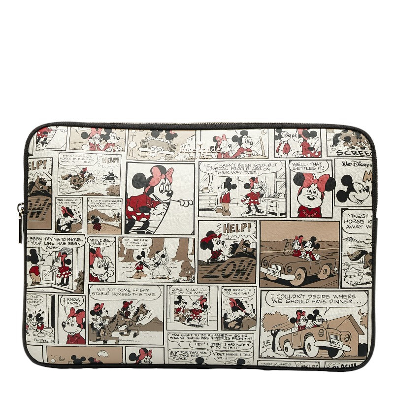 Kate Spade Disney Mini Notebook PC Case Beige Black PVC – Timeless