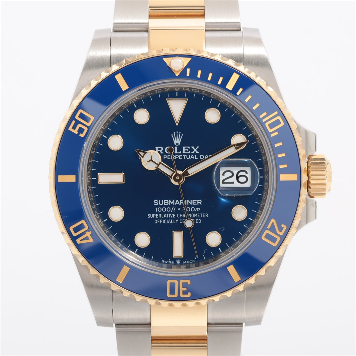 Rolex Submariner Bluesy 126613LB SSYG AT Blue
