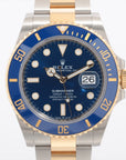 Rolex Submariner Bluesy 126613LB SSYG AT Blue